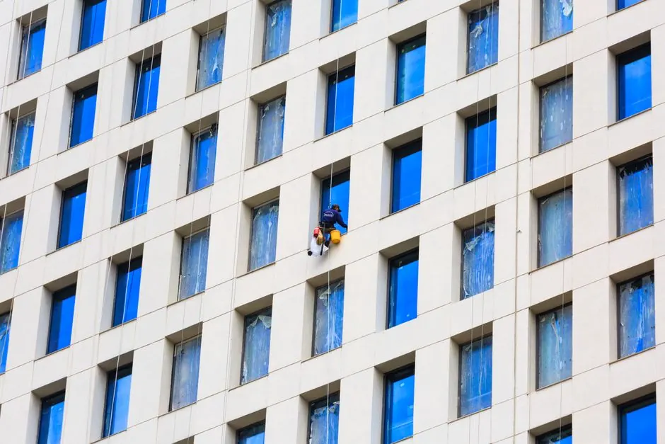 Storm Window Cleaning